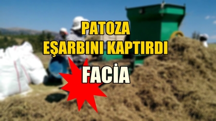 PATOZA EŞARBINI KAPTIRDI, BOYNU KIRILDI