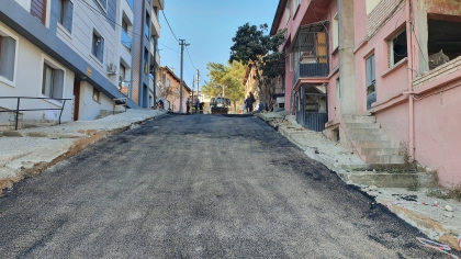 ŞEHİR İÇİ RAMPALARINDA ASFALT BAŞLADI