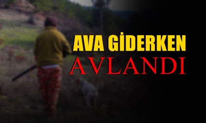 AVA GİDERKEN AVLANDI, 1 YARALI