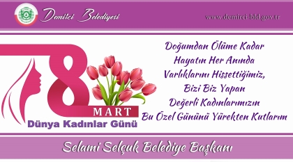 "KADINLAR TOPLUMUMUZUN GELECEĞİDİR"