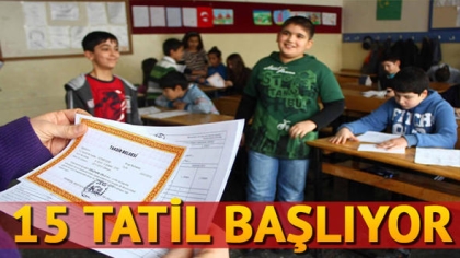 YARIYIL TATİLİ BAŞLIYOR, DEMİRCİ'DE KAÇ BİN ÖĞRENCİ KARNE ALACAK ?