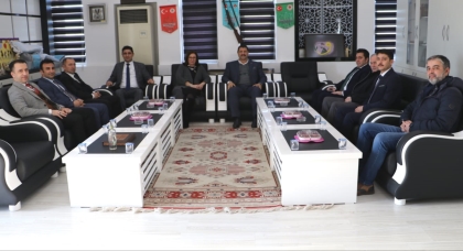 MASKİ GENEL MÜDÜRÜ BAŞARAN'DAN, BAŞKAN SELÇUK'A ZİYARET