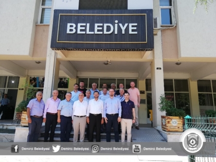 SİMAV VE DEMİRCİ HEYETLERİNDEN, BAŞKAN SELÇUK'A ZİYARET