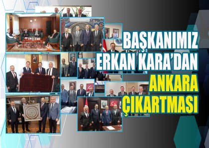 BAŞKANIMIZ ERKAN KARA VE CUMHUR İTTİFAKI İLÇE BAŞKANLARINDAN ANKARA ÇIKARMASI