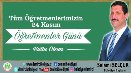 24 KASIM ÖĞRETMENLER GÜNÜ KUTLU OLSUN