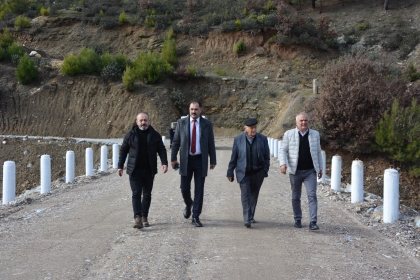 BAŞKANIMIZ ERKAN KARA, ALAAĞAÇ BARAJINDA İNCELEMELERDE BULUNDU.