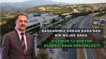 DEMİRCİ’YE 12 DOKTOR ATAMASI DAHA YAPILDI.
