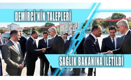 BAŞKANIMIZ ERKAN KARA, SAĞLIK BAKANI KEMAL MEMİŞOĞLU İLE GÖRÜŞTÜ.