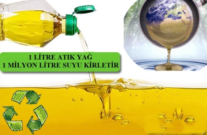ATIK YAĞLAR YENİDEN EKONOMİYE KAZANDIRILACAK