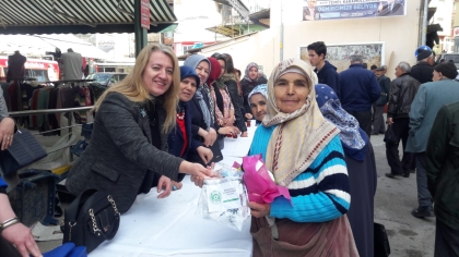 DÜNYA KADINLAR GÜNÜNDE, BAYANLARI UNUTMADIK