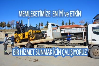 BAŞKANIMIZ ERKAN KARA, BELEDİYEMİZE YENİ İŞ MAKİNESİ KAZANDIRDI