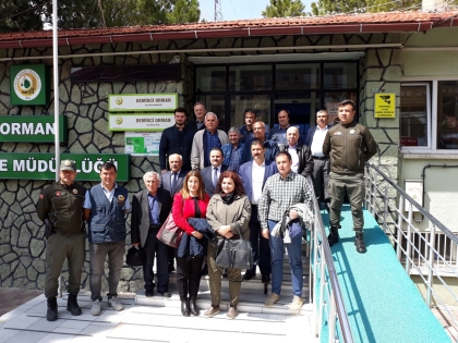 BOSNA HERSEK HEYETİ DEMİRCİ'DE