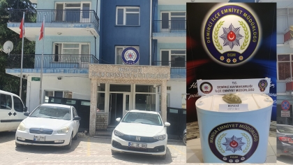 DEMİRCİ EMNİYETİNDEN UYUŞTURUCU OPERASYONU