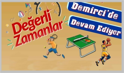 DEMİRCİ'DE 15 BRANŞTA KURS AÇILACAK. 