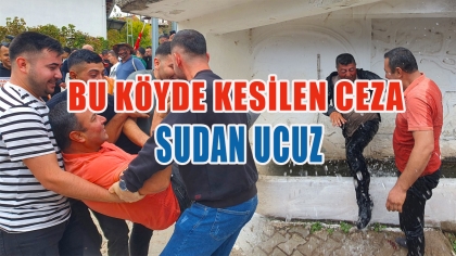 DÜĞÜNE GEÇ KATILAN VE İLGİSİZ KALAN AKRABAYA SULU CEZA