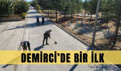 DEMİRCİ’DE SEMT PAZARI UYGULAMASI BAŞLIYOR.