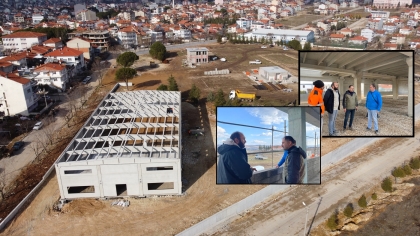  DEV SPOR TESİSİ İNŞAATI HIZLA SÜRÜYOR