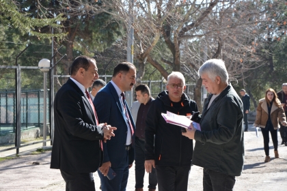 YENİ KYK YURDU YATIRIMI İÇİN ALAN İNCELEMESİ YAPILDI