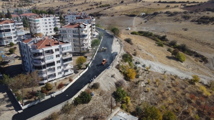 ASFALTLAMA ÇALIŞMALARIMIZ SÜRÜYOR.