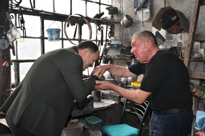 REGAİP KANDİLİ’NDE DEMİRCİ’DE USTALARA VEFA ZİYARETİ