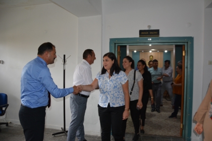 BAŞKANIMIZ ERKAN KARA, BELEDİYE PERSONELİ İLE BAYRAMLAŞTI