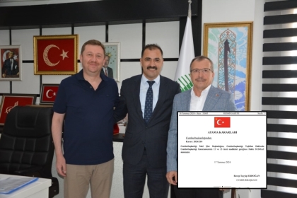 CUMHURBAŞKANLIĞI İDARİ İŞLER BAŞKANLIĞINA HAKKI SUSMAZ ATANDI