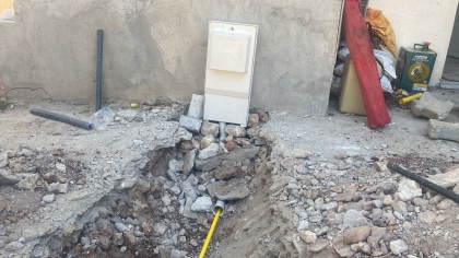 BEYAZIT'TA 4 SOKAKTA DOĞAL GAZ KUTULARININ MONTAJI YAPILDI