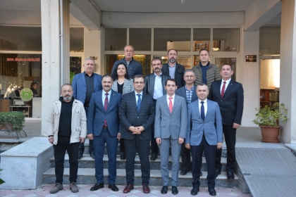  BAŞKANIMIZ ERKAN KARA, DEMİRCİ, SALİHLİ VE GÖRDES KAYMAKAMLARINI AĞIRLADI. 