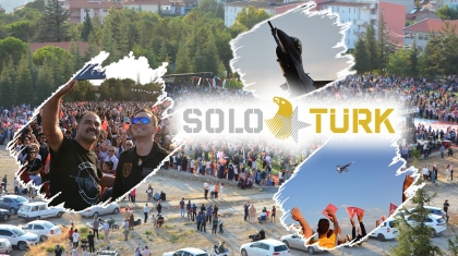 DEMİRCİ’DE SOLOTÜRK RÜZGÂRI ESTİ.