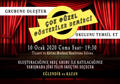 KAHKAHAYA HAZIR OLUN, ÇOK GÜZEL GÖSTERİLER DEMİRCİ GELİYOR