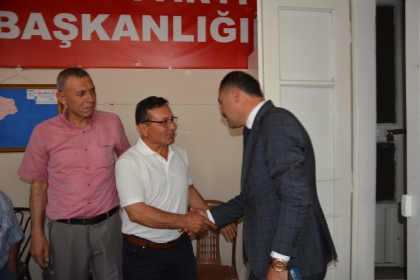 BAŞKANIMIZ ERKAN KARA'DAN DEMOKRAT PARTİ İLÇE TEŞKİLATINA ZİYARET