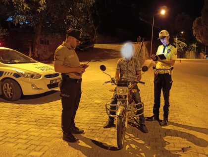 DEMİRCİ EMNİYETİNDEN ÇEVREYE RAHATSIZLIK VEREN ARAÇLARA DENETİM