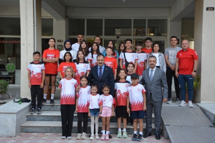 BAŞKANIMIZ ERKAN KARA, SPORCULARIMIZI MİSAFİR ETTİ