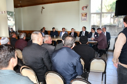 KILAVUZLAR MAHALLESİNDE HALK TOPLANTISI