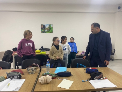  BAŞKANIMIZ ERKAN KARA'DAN, GENÇLERE ZİYARET