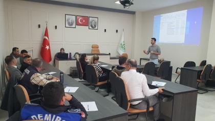 BELEDİYE PERSONELİNE İLK YARDIM EĞİTİMİ