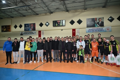 RAHMİ KEREM KESKİN FUTSAL TURNUVASI SONA ERDİ.