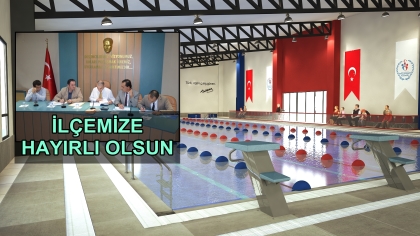 YARI OLİMPİK YÜZME HAVUZU İHALESİ YAPILDI