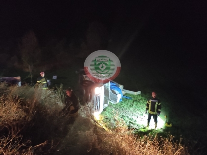 DEMİRCİ - SALİHLİ KARAYOLUNDA TRAFİK KAZASI