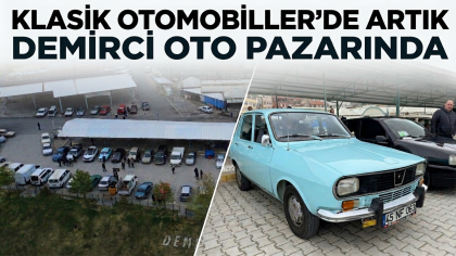 DEMİRCİ OTO PAZARI BÖLGENİN TİCARET ÜSSÜ OLDU