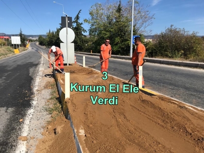 SALİHLİ GİRİŞİ YEŞİLLENECEK