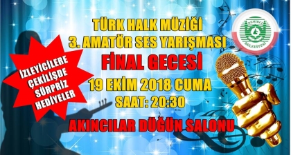 SES YARIŞMASI FİNALİ CUMA GÜNÜ !!!