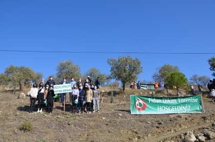 GELECEĞE NEFES OL KAMPANYASINDA FİDANLAR TOPRAKLA BULUŞTU