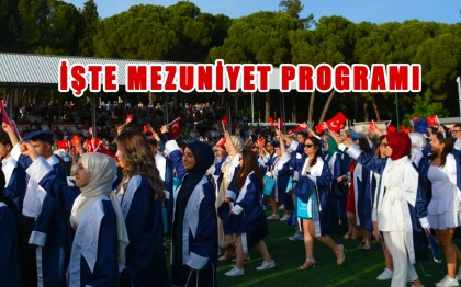 DEMİRCİ’DE MEZUNİYET TÖRENİ 9 HAZİRAN SALI GÜNÜ