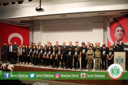 GAZİ MUSTAFA KEMAL ATATÜRK VEFATININ 80'İNCİ YILDÖNÜMÜNDE ANILDI.