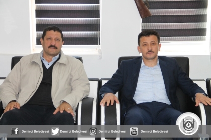 AK PARTİ GENEL BAŞKAN YARDIMCISI DAĞ, BAŞKAN SELÇUK'U ZİYARET ETTİ.