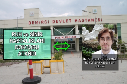 YENİ UZMAN DOKTOR ATAMASI YAPILDI.
